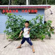 🔥嚴選大賣🔥農用工具水草刀神器釣魚刀戶外割草鐮刀檳榔刀頭伸縮杆水草刀