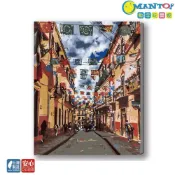 (店+)【Manto】古巴哈瓦那-台灣製DIY數字油畫|大尺寸更好畫