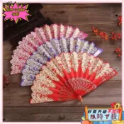 ✨桃園出貨 詠春扇 中國風扇子 摺扇 漢服扇 折扇子 複古扇 折扇 古典扇 古風折扇 舞蹈扇子 錶演  拍攝道具 旗袍扇