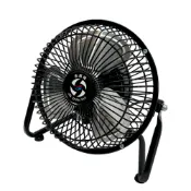 【金展輝】6吋 桌扇 電扇 台灣製 鋁葉 鋁扇葉 涼風扇 110V 兩段調節 角度可調 AB-1006