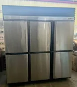 ○大員林2手貨○ 二手瑞興六門風冷冰箱/6門上凍下藏冰箱/自動除霜/營業用/半凍藏/氣冷式