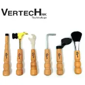 VERTECH KMT-6 吉他維修工具包(弦釘槌/捲弦器/清潔刷/助力槌/六角板手)[唐尼樂器]