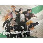 防風少年| WIND BREAKER 凱岩咖啡廳快閃店 用餐禮 限定餐墊紙 滿額禮 櫻遙 梅宮 桐生 兔耳山 十龜