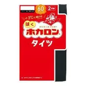 【Donki日本唐吉訶德】ATSUGI厚木 吸熱保溫緊身褲襪 60D M-L 黑色 1雙