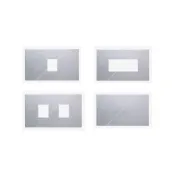 (店+)JYE中一電工❤️月光摩登系列-摩登銀 無孔 一孔 二孔 三孔-開關插座面板