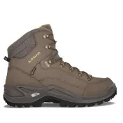 【LOWA】男 歐洲製造 RENEGADE GTX 中筒防水透氣多功能健行鞋.登山鞋(LW310945-7898 橄欖綠/芥黃)