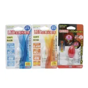 (店+)【朝日電工】朝日LED 神明燈 C7-6 燈泡 40流明 蓮花燈 玻璃 神檯燈 E12 蠟燭燈 佛燈 燭台燈 DI320 DJ274
