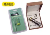 【瑞格華】Lumintop(雷明兔) Torpedo 007 不銹鋼 EDC 手電筒(尾部按鈕氚氣管) 【出清福利品/贈送16340電池】
