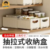 抽拉式收納盒 伸縮收納盒 冰箱收納盒抽 抽屜收納 衣櫃收納盒 廚房收納 置物架 收納籃 整理箱 多功能收納盒 桌上收納盒