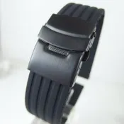 【馳行潮品館】ORIS F1 款PVD黑色扣矽膠錶帶有18mm 22mm 可代用Classic S2 S3 Zenwat