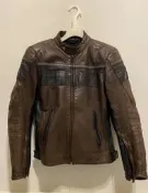 dainese 復古防摔真皮皮衣