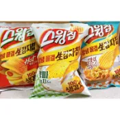 (現貨)韓國 ORION Swingchip 波浪洋芋片 60g/包 韓國餅乾