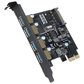 【順發線上購物】伽利略 PTU304B 4埠USB3.0擴充卡PCI-E