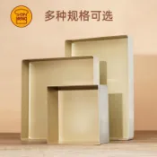 台灣出貨 古早蛋糕模具 蛋糕模具 烘焙模具 古早蛋糕模具 商用牛軋糖雪花酥曲奇餅乾不沾抖臀8cm加高烤盤