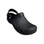 63*Crocs 卡駱馳 廚師鞋 廚師克駱格 Bistro 中性鞋-黑色 10075-001