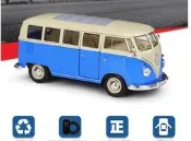 「車苑模型」威利 WELLY 1:24 VＷ 1963 T1 巴士BUS 面包車