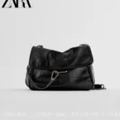 ZARA HOME女包2025新款流浪包大容量米奇包軟質單肩斜挎鏈條小包