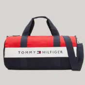 Tommy Hilfiger 大款旅行袋 手提行李袋 斜背包 手提袋 波士頓包 帆布包 籃球包 顏色任選(現貨)