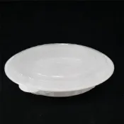 圓型年菜餐盒(1300cc)OPS蓋  肋排雞肉熱炒海鮮 油飯 水果塑膠餐盒免洗餐盒牛排 可微波 可蒸 防漏 加厚硬塑膠