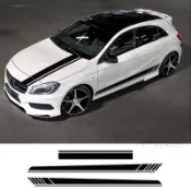 三菱專用 車貼 汽車貼紙 Colt Plus Outlander車用車身貼紙拉花裝飾劃痕遮擋貼膜刮痕機蓋個性創意 A12