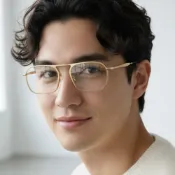 RayBan RB6548 雷朋眼鏡｜時尚復古大臉飛行員式金屬全框眼鏡架 男生女生品牌眼鏡框【幸子眼鏡】