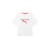 (店+)【PUMA】353226117209-10101 PUMA彪馬T恤young寬鬆基礎美式復古戶外運動休閒風印花薄款圓領涼感套頭透氣舒適親膚 男女同款