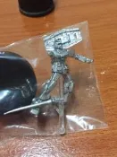 早期 轉蛋 扭蛋 SD BB 瓶蓋系列 鋼彈  RX 782 銀製 銀色 非 盒玩 食玩