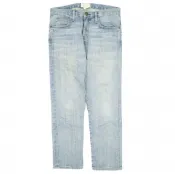 【DOKODEMO】二手CURRENT ELLIOTT CURRENT ELLIOTT THE BOYFRIEND DENIM 男友牛仔褲 (1514-399-2156)，尺寸 24，靛藍色，拉鍊門襟，美國製造