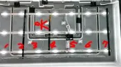 7燈珠3片一組【原廠專用燈條】  PHILIPS飛利浦 40PFH5706 40吋