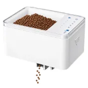 (店+)【CC優舖】【智能自動餵魚器】定時定量魚飼料投餵機 水族箱魚缸自動餵食器 旅行外出養魚必備