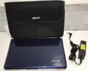 Acer 宏碁  Aspire One D150-1Bb 10.1吋輕薄小筆電腦 低溫小筆電(藍色) 二手【上蓋有刮傷】