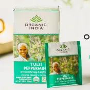 🍀有機印度牌🌿薄荷/聖羅勒茶Organic India Tulsi Peppermint Tea 薄荷圖爾西茶 薄荷茶