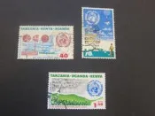 【雲品2】肯尼亞 烏干達 坦噶尼喀Kenya Uganda Tanganyika 1973 Sc 259-61 FU 庫 