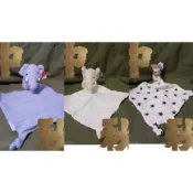 🍿24小時出貨💳可刷卡👉好評專櫃正貨👈 💕皮皮小舖💕  hallmark合瑪克 hokki親膚安撫巾 布魯象 大象 小熊