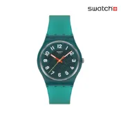 Swatch WAVELENGTHS OF MOSS 經典手錶/瑞士製造 SO28L100 (34mm)【官方旗艦店】