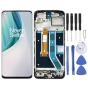 鼎盛貿易行 適用于for OnePlus Nord N100 BE2013 液晶觸摸總成帶框 (顏色：