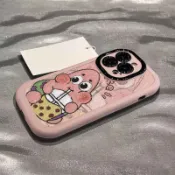 派大星奶茶適用蘋果15手機殼iPhone17全包新款13pro硅膠12軟殼 簡約全包 適用全系列蘋果手機保護殼