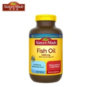 现货美國進口Nature Made萊萃美魚油軟膠囊220粒高濃純度1200mgOmega-3成年中老年人DHA好市多代購