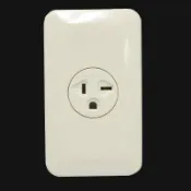 聯蓋式插座T型 冷氣插座 20A 250V 型聯蓋附接地插座 插座蓋 台灣製造【6360】 123便利屋