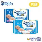 滿意寶寶 純水99溼巾-單包/補充包(80入/100入/外出包/濕巾/溼紙巾/濕紙巾)│嬌聯官方旗艦店
