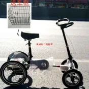 ✨【訂金】折疊伸縮三輪四輪人力自行車中老年代步車可以放後備箱--桃園居百貨優選
