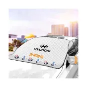(店+)現代遮陽擋 汽車前檔 磁吸遮陽外擋 前擋玻璃罩 SantaFe ElantraTUcson ix35 ix45