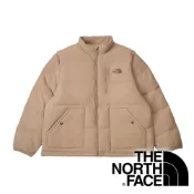 【THE NORTH FACE 美國】男可拆袖立領羽絨外套FP600『蘑菇灰』NF0A8DUG