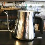【Gamma Cafe】專業級鶴嘴手沖壺 / 滴漏壺 / 細口壺 0.8L (亮銀)