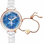 大高雄鐘錶城 RELAX TIME Aurora 極光系列半陶瓷腕錶-銀河藍 (RT-92-6)/36mm｜樂天領券現折★全館特惠中★指定刷卡回饋10%