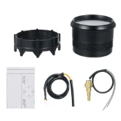 2'' 52mm 油溫表 DC 12V 數字 LED 顯示儀表