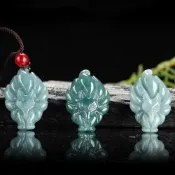 (店+)【KEDDY】狐仙吊墜- 項鍊- 項鍊-九尾狐仙-九尾狐吊墜-桃花運-招貴人-防小人-防小三- -玉墜-姻緣-招財