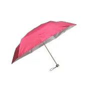 【萊登】易開式 中傘面銀膠三折傘(傘 雨傘 陽傘 抗UV 晴雨兩用 不夾手 UPF50+)