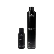 (店+)【Schwarzkopf 施華蔻】Schwarzkopf 施華蔻 定型噴霧 黑颶風 組合價 100ML+500ml 定型液