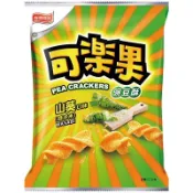 可樂果豌豆酥 山葵-哇沙米口味48g (全素) 整箱才出貨【合迷雅旗艦館】